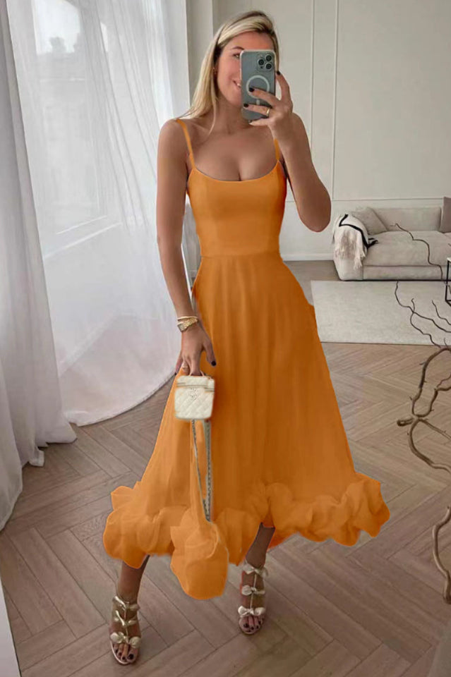 Hidden Zip Dreamy Midi