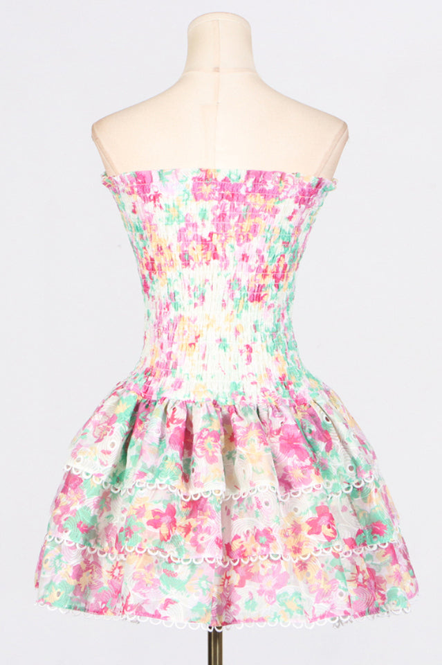 Layered Lined Polyester Dress