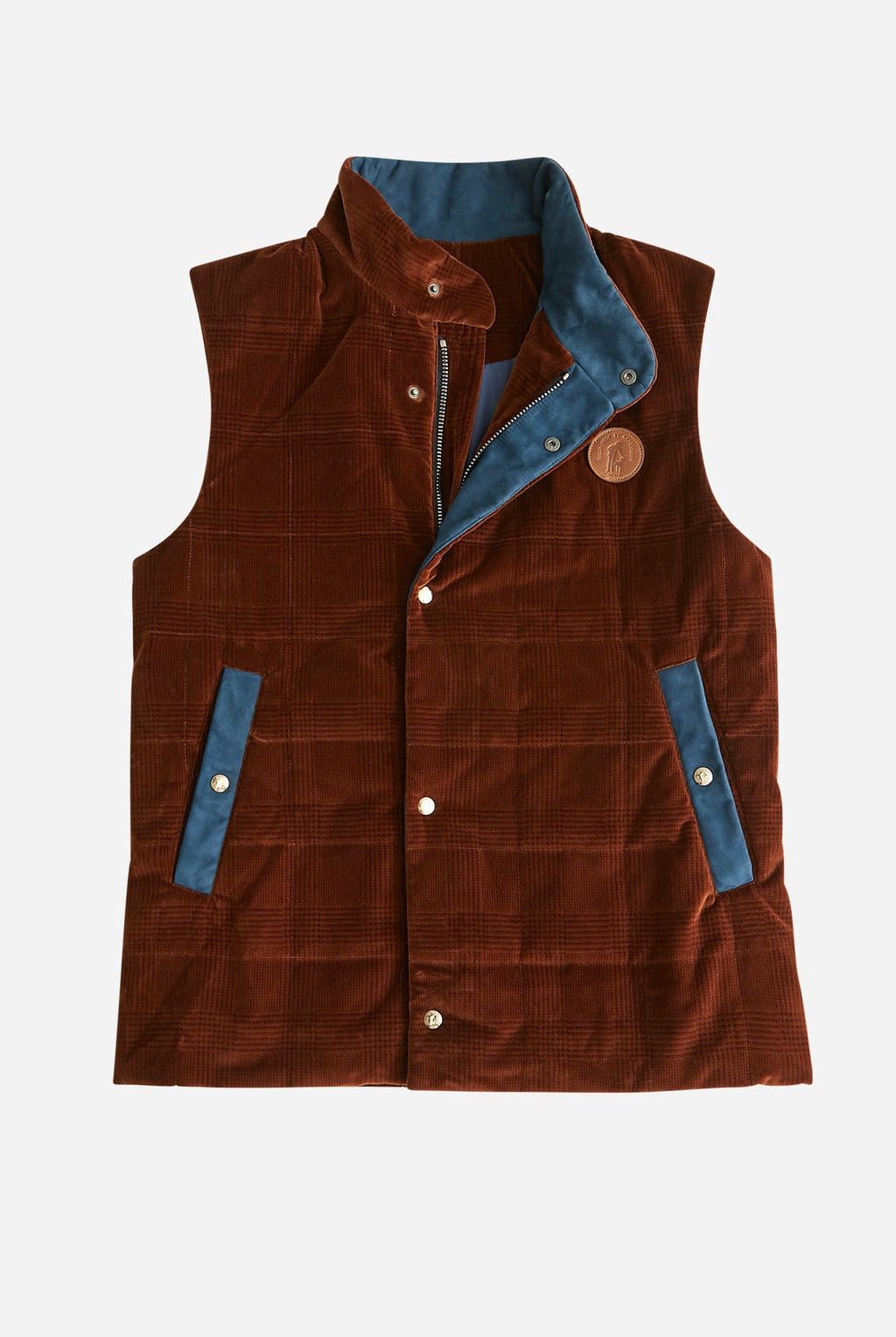 Brown Velvet Waistcoat