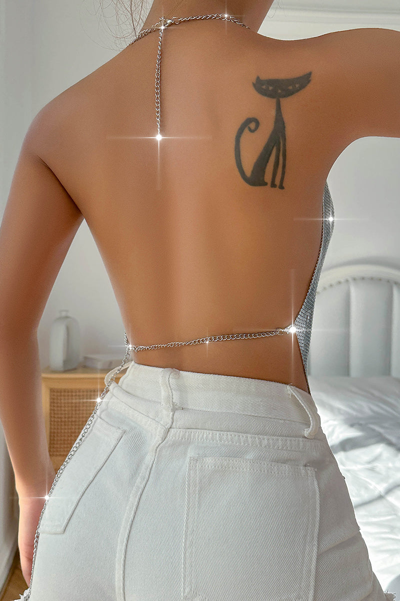 Sleeveless Sexy Solid Top