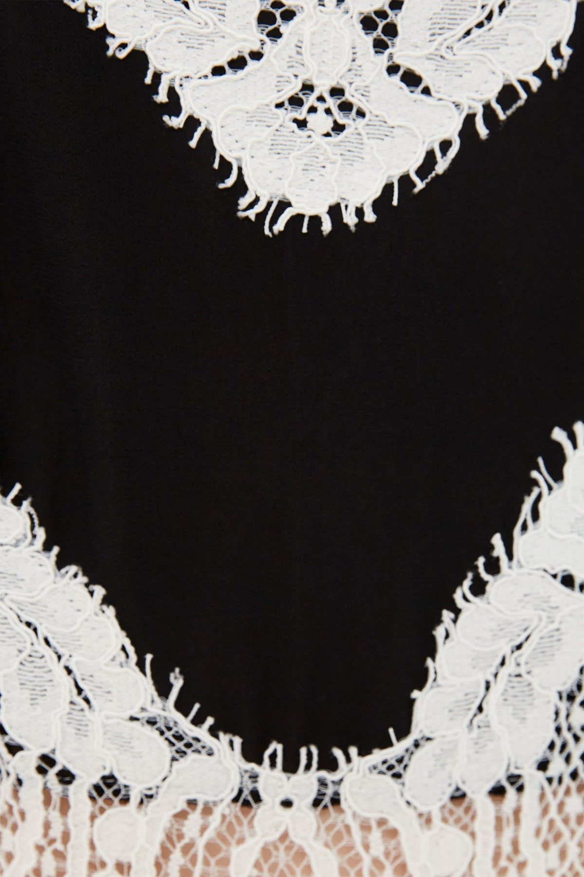 Lace Embroidered A-Line Maxi