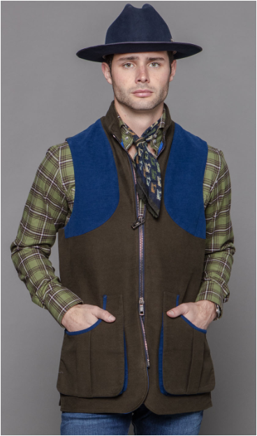 Field Vest in Olive