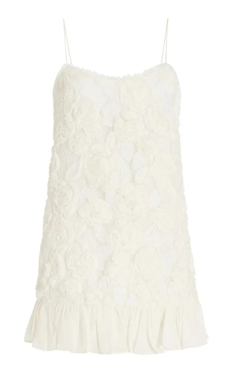 Sweetheart Floral Pleat Mini