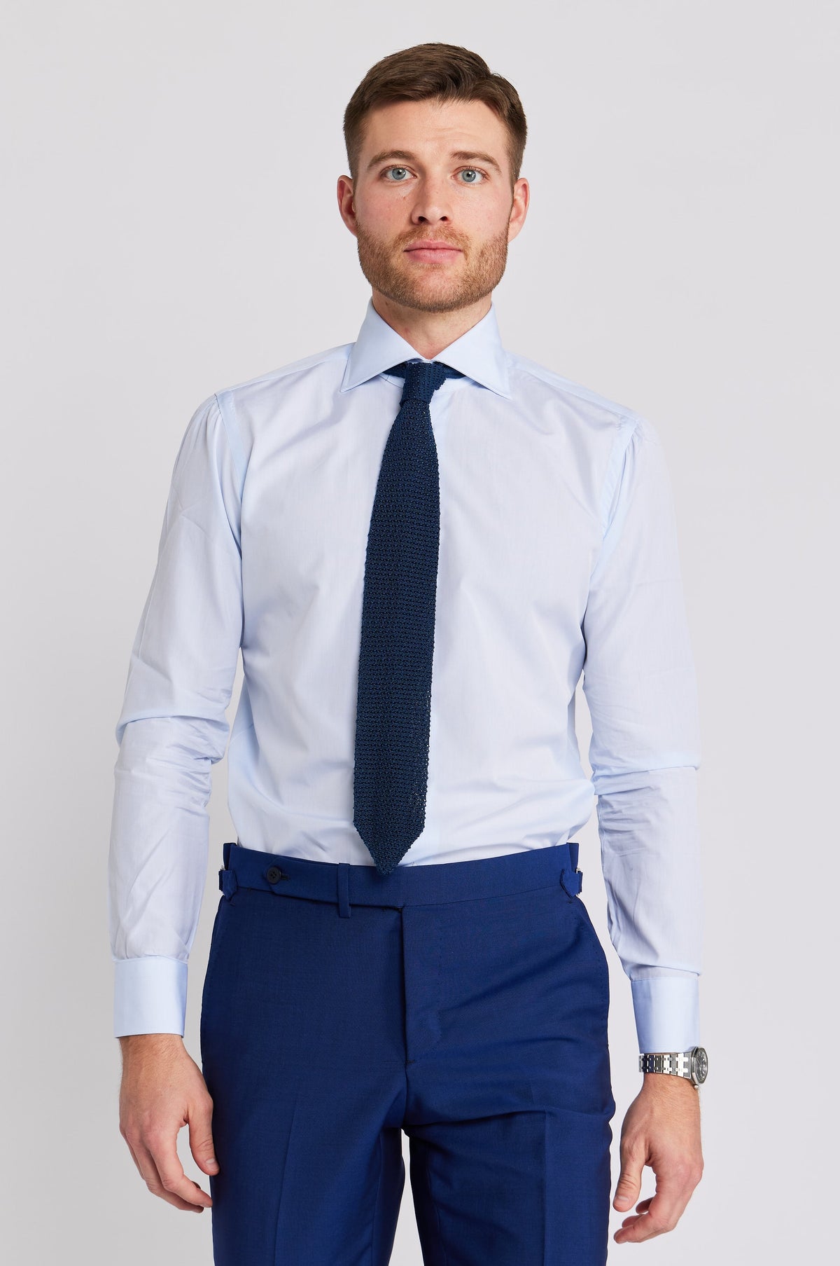 Classic light blue shirt
