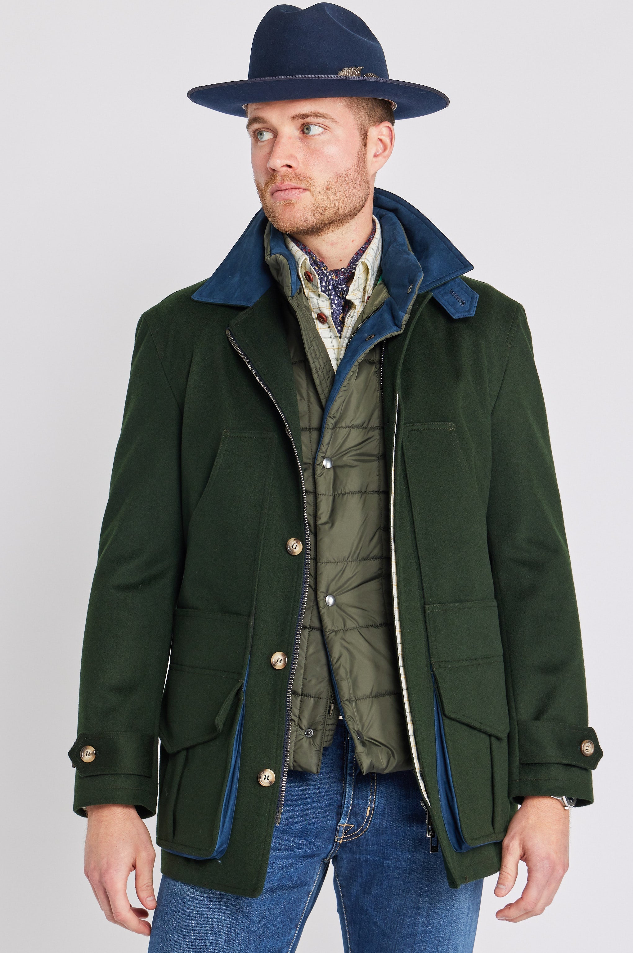 ‌Rugged Wool Expedition Jacket