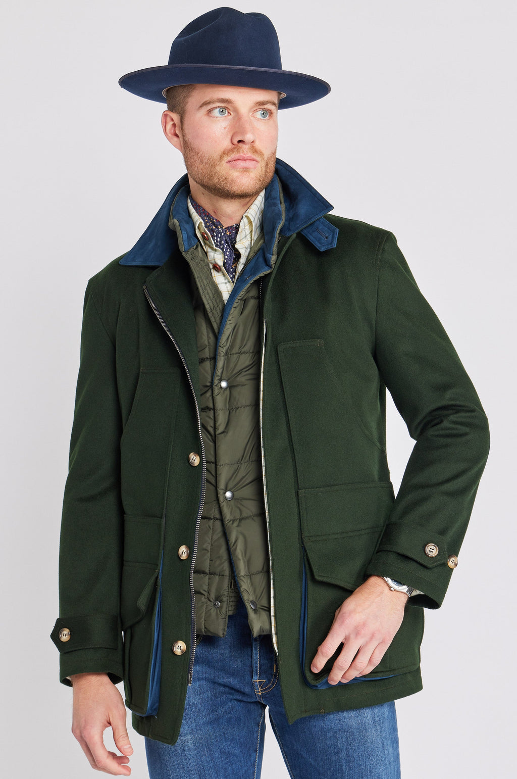 ‌Rugged Wool Expedition Jacket
