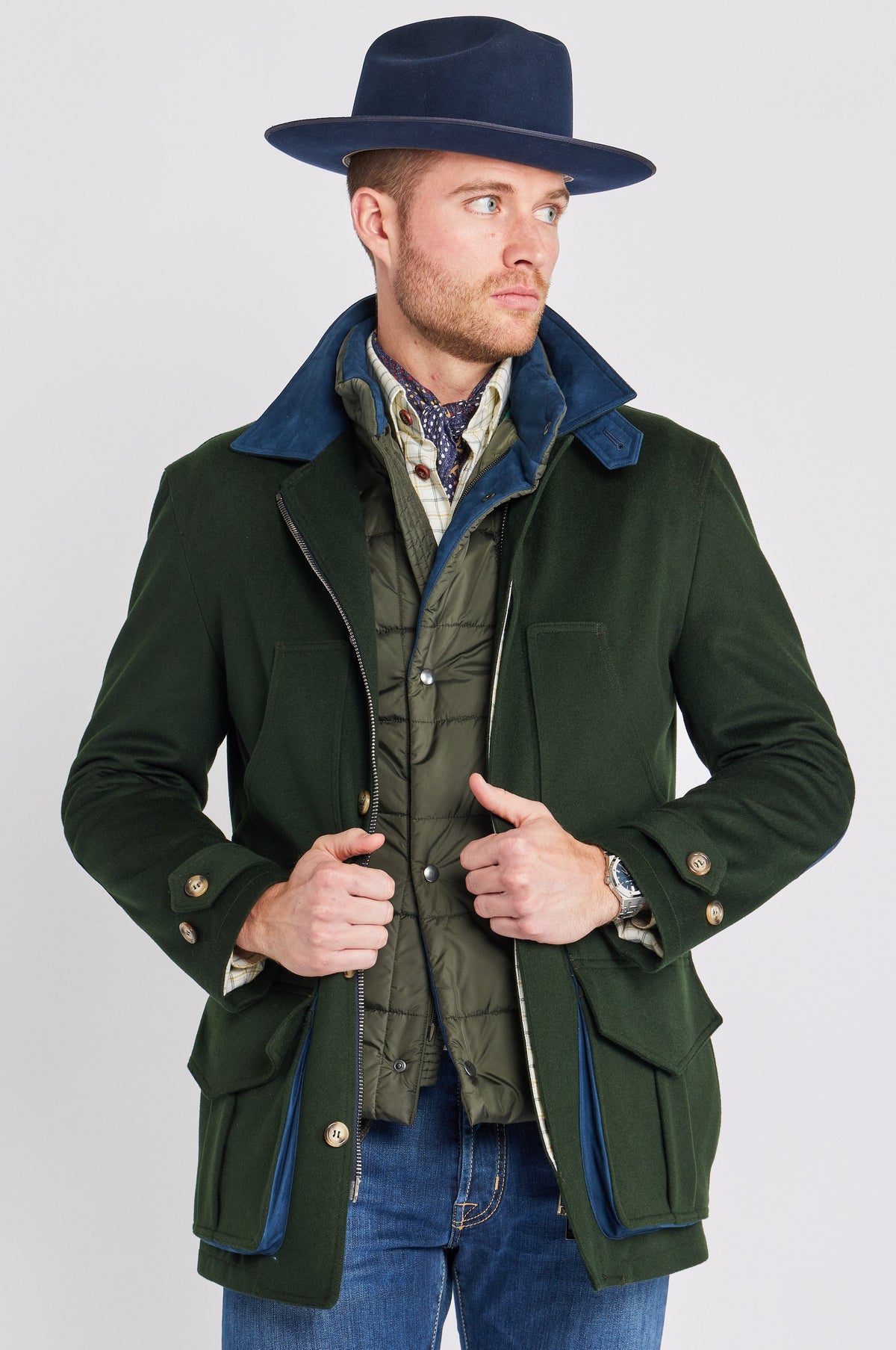 ‌Rugged Wool Expedition Jacket