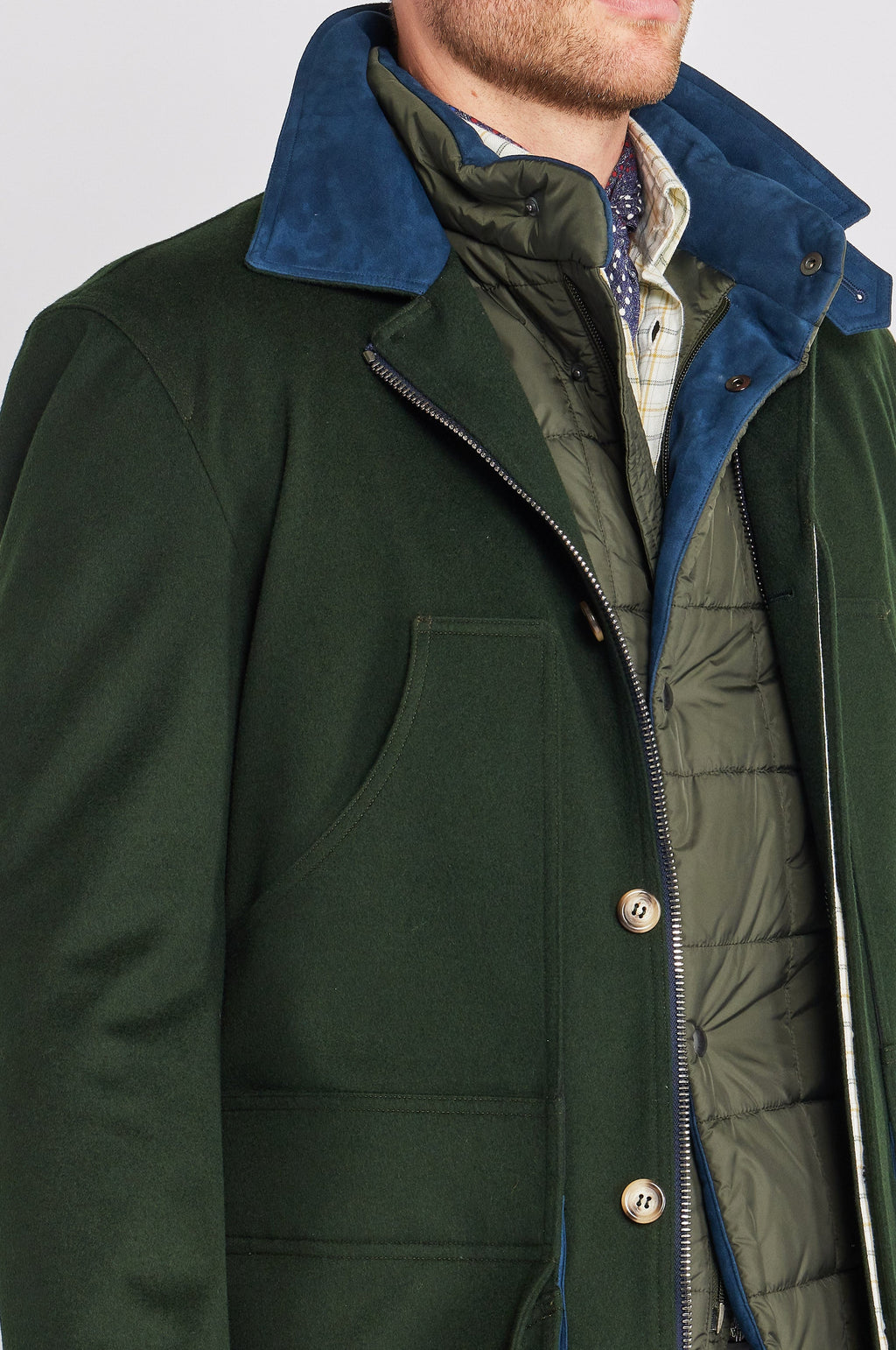 ‌Rugged Wool Expedition Jacket