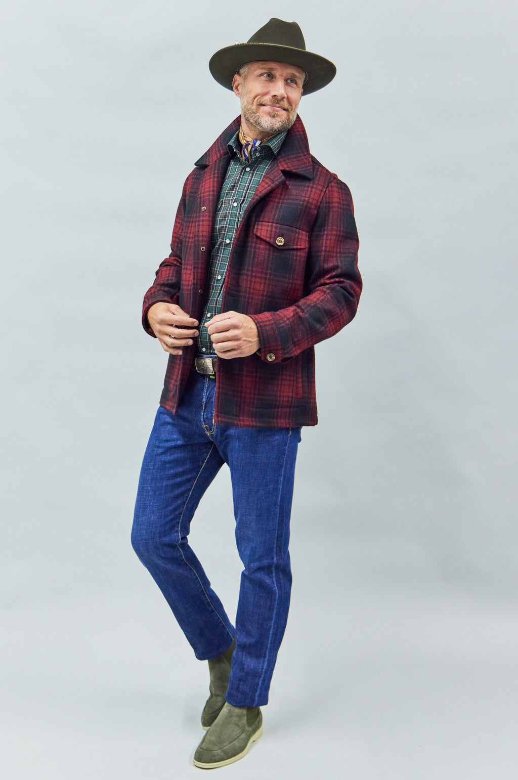 ‌Rustic Comfort Overshirt