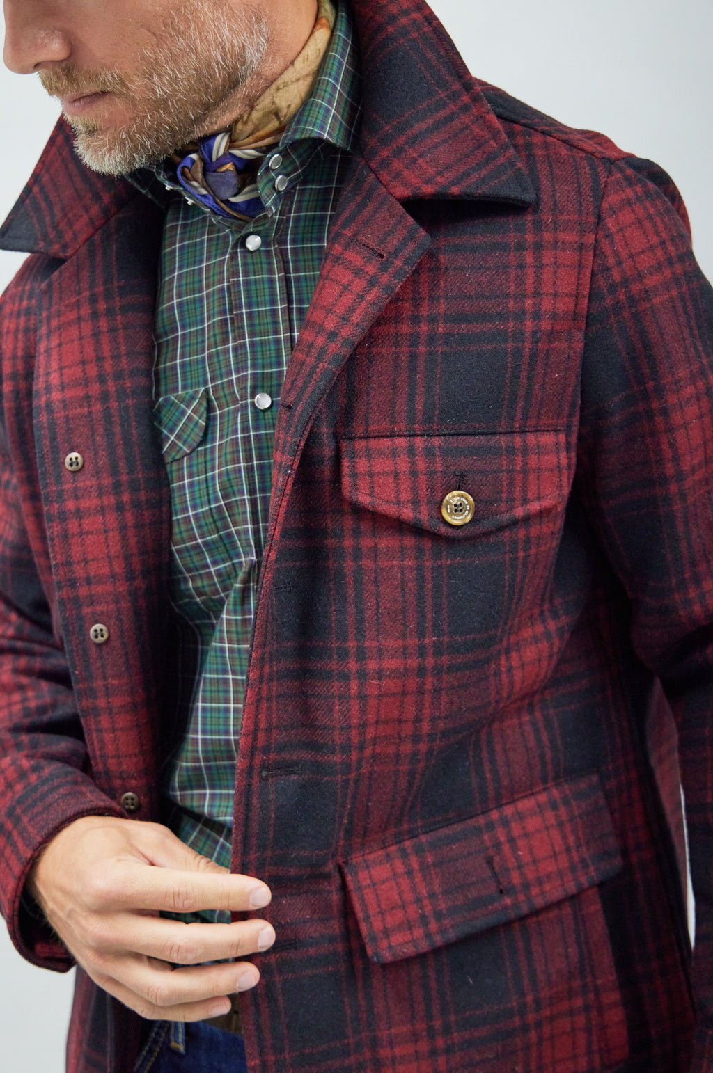 ‌Rustic Comfort Overshirt