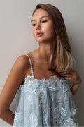 Sleeveless Blue Romance Mini