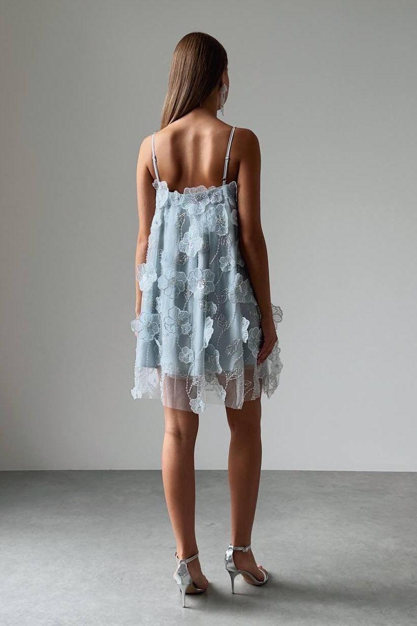 Sleeveless Blue Romance Mini