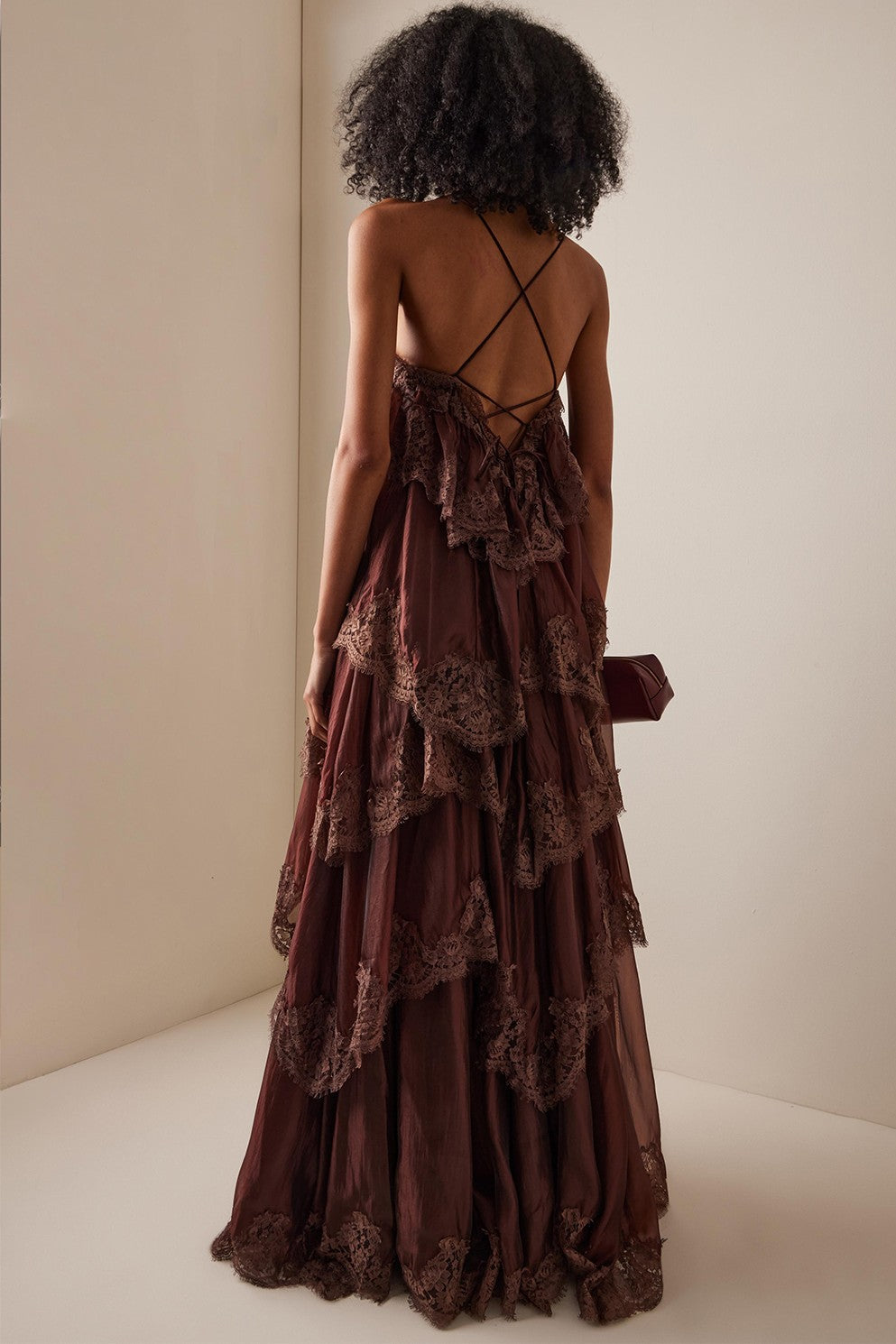 Vacation Ruffle Maxi Dress