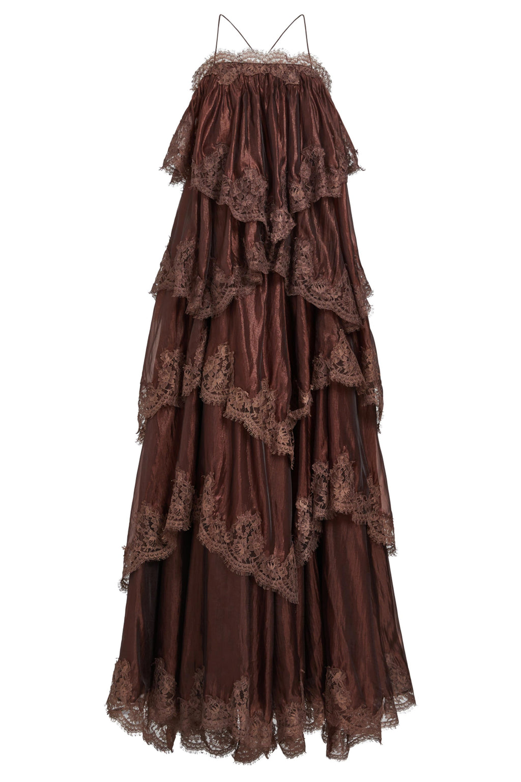 Vacation Ruffle Maxi Dress