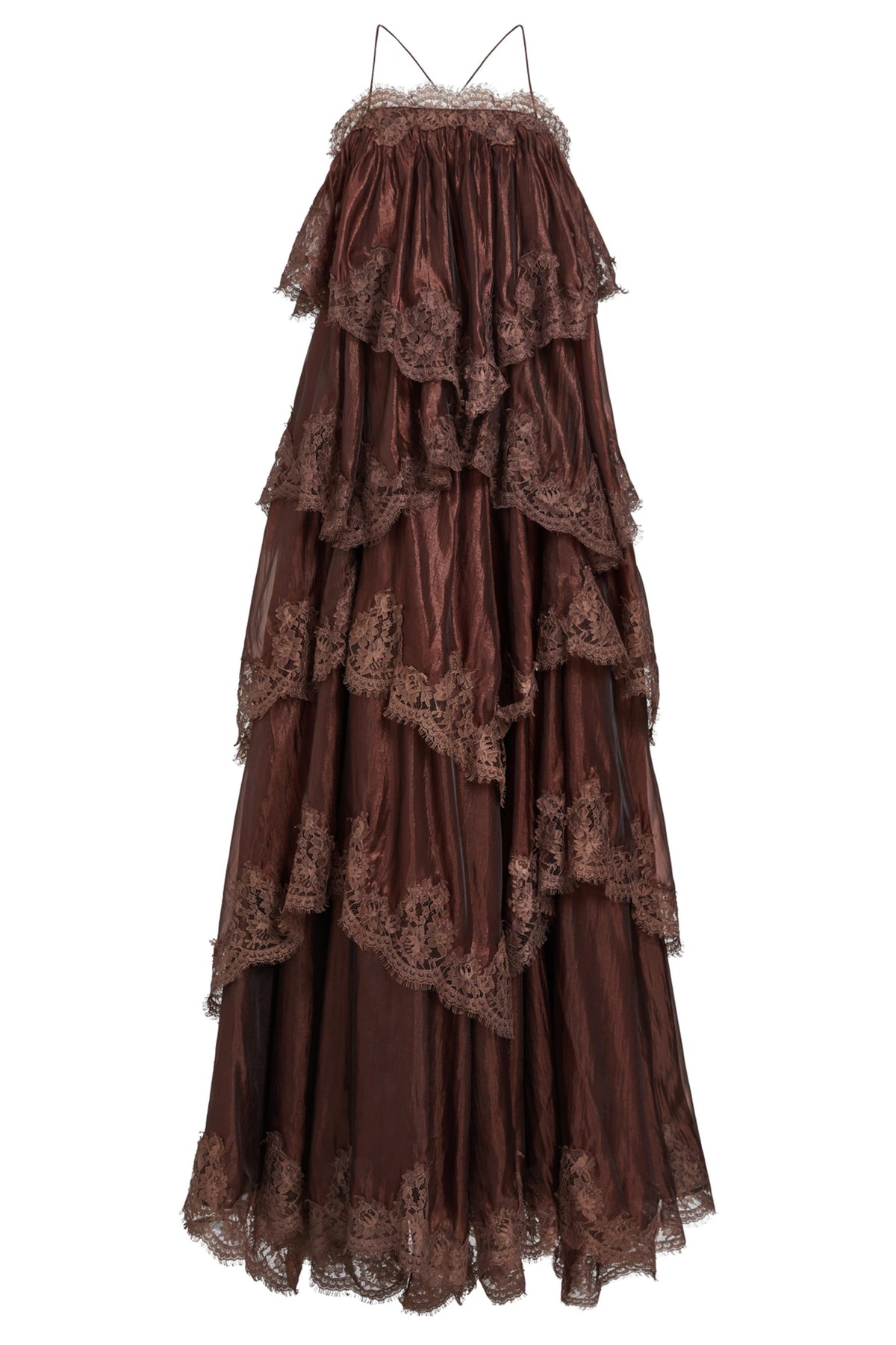 Vacation Ruffle Maxi Dress