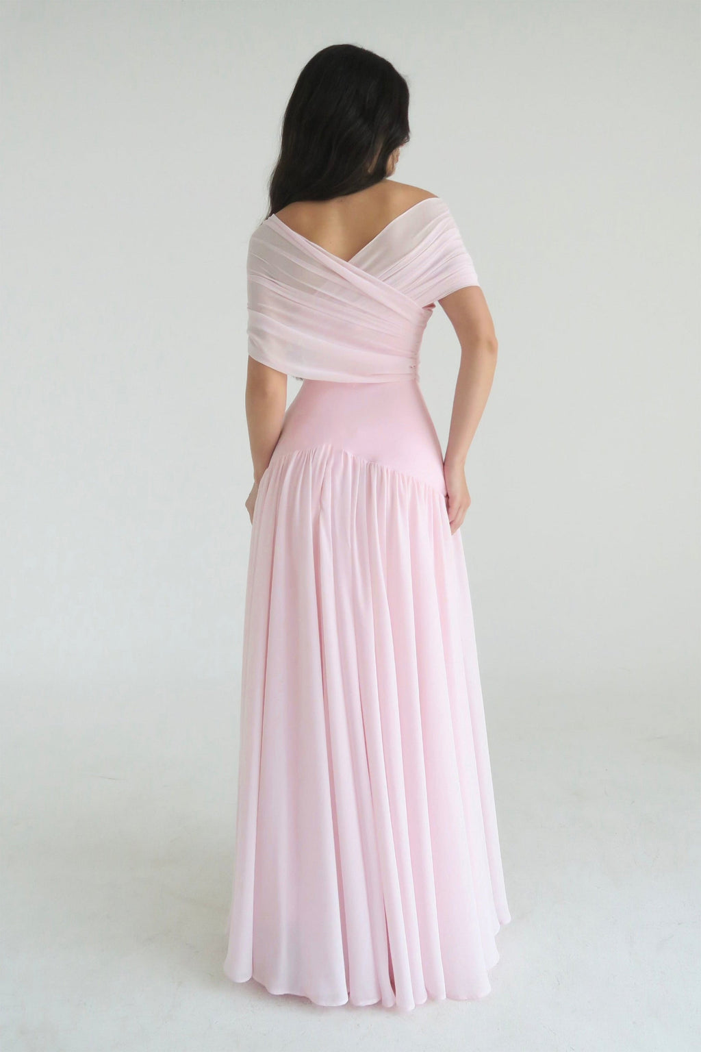 High-Stretch Crisscross Sleeve Midi