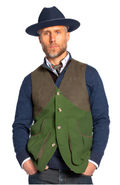 Premium Suede Trim Vest