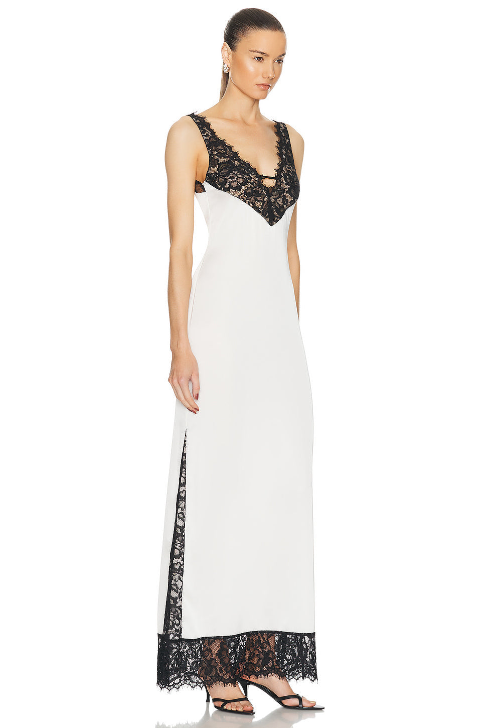 Solid Bandage Prom Dress