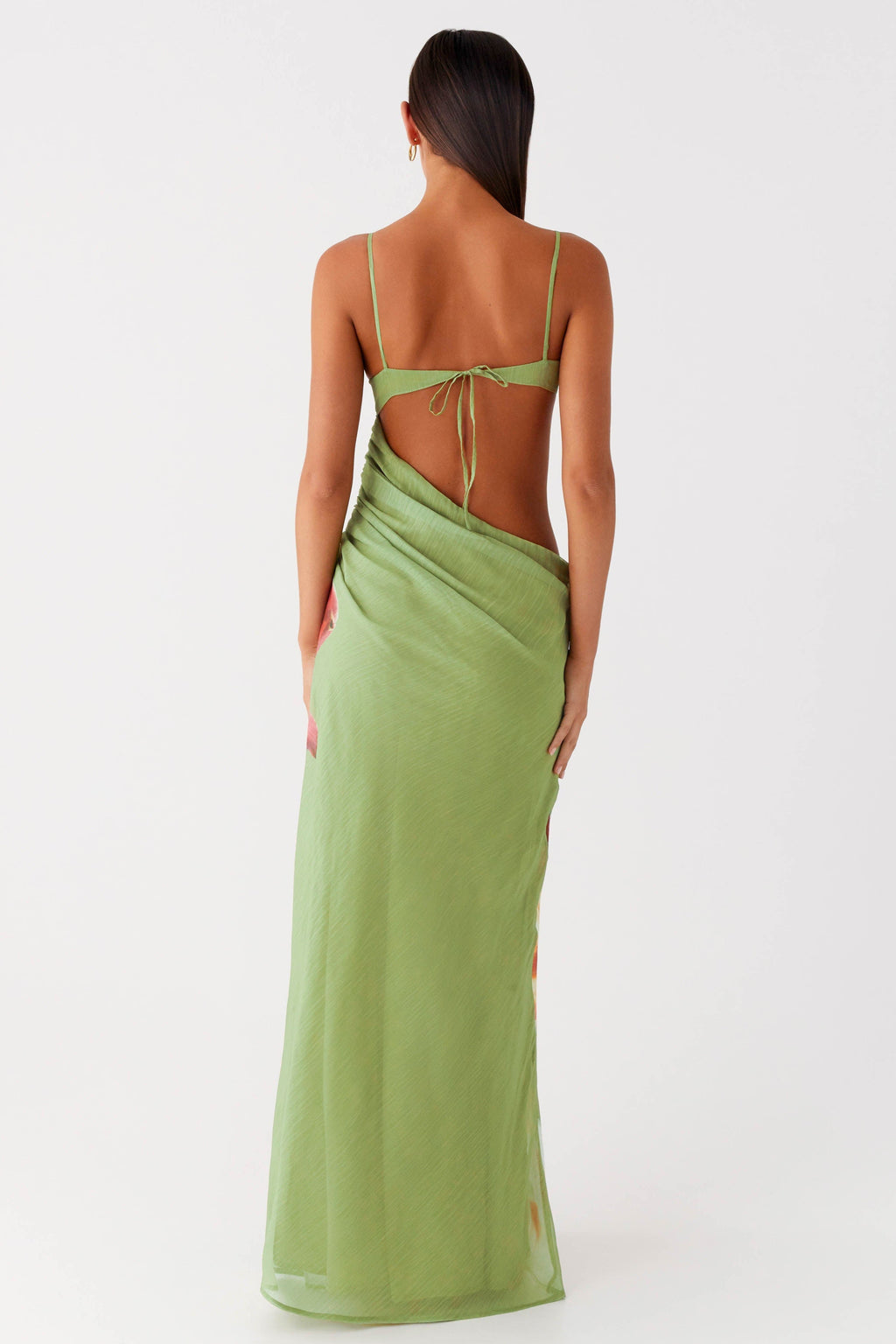 Jersey Luminous Floral Maxi