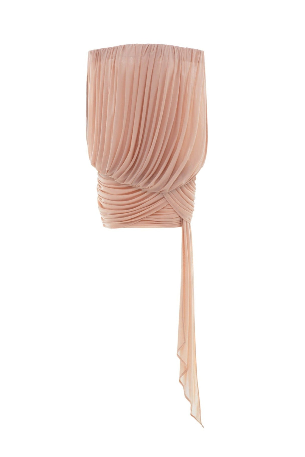 High-Stretch Pink Sleeveless Mini