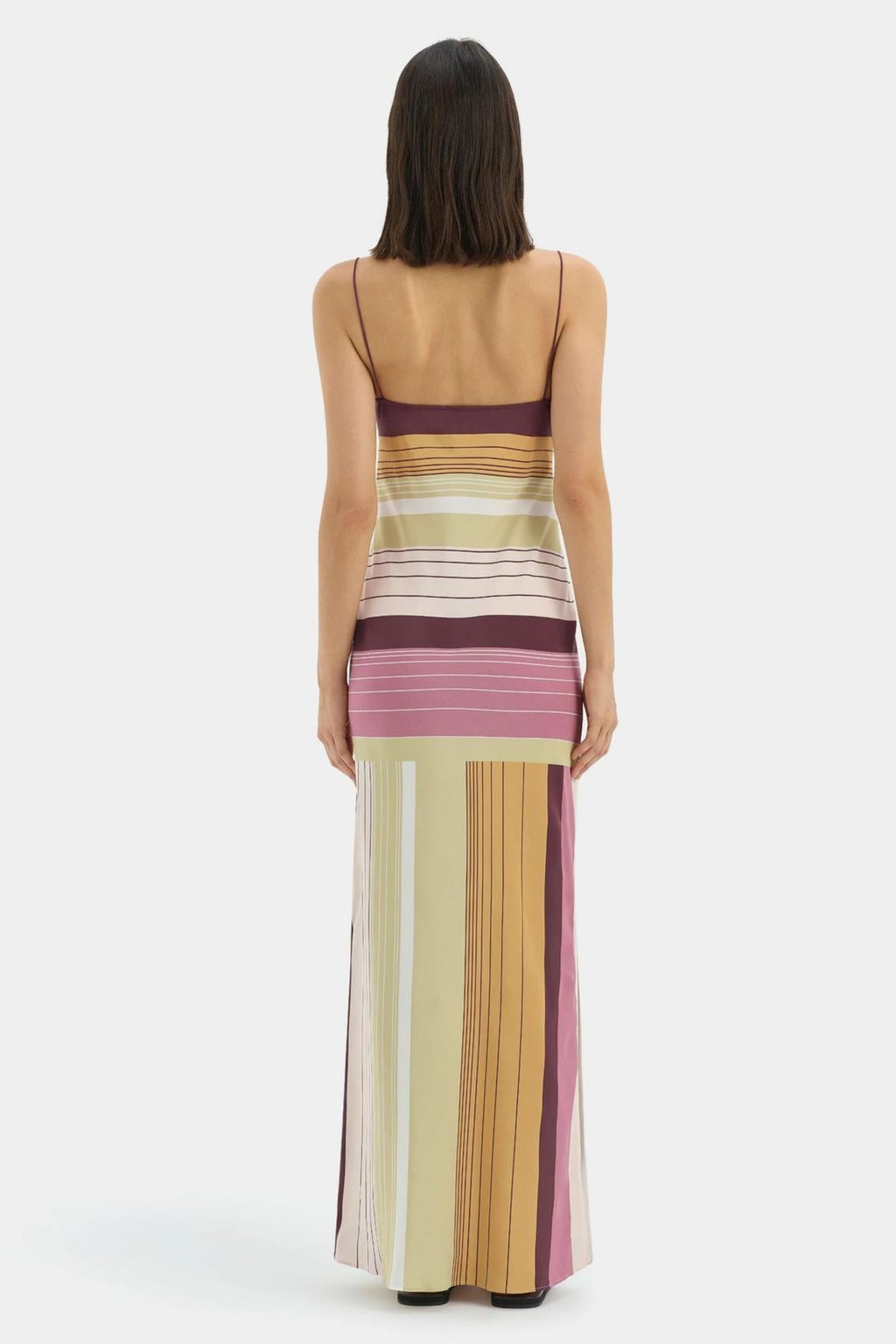 Abstract Print High-Stretch Jersey