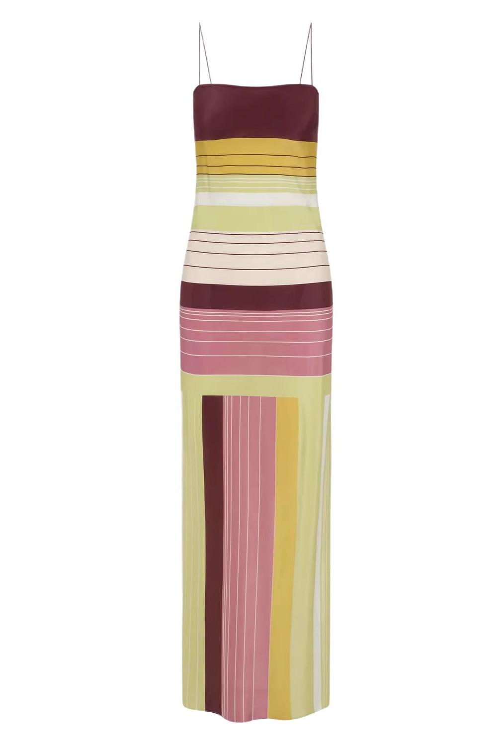 Abstract Print High-Stretch Jersey