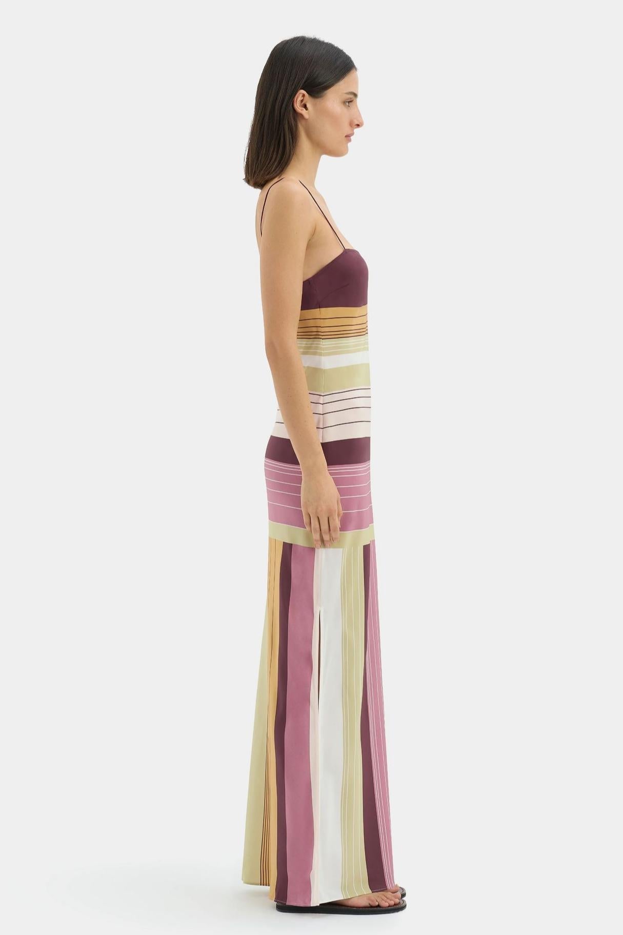 Abstract Print High-Stretch Jersey