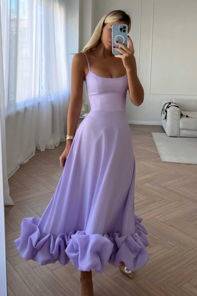 Hidden Zip Dreamy Midi
