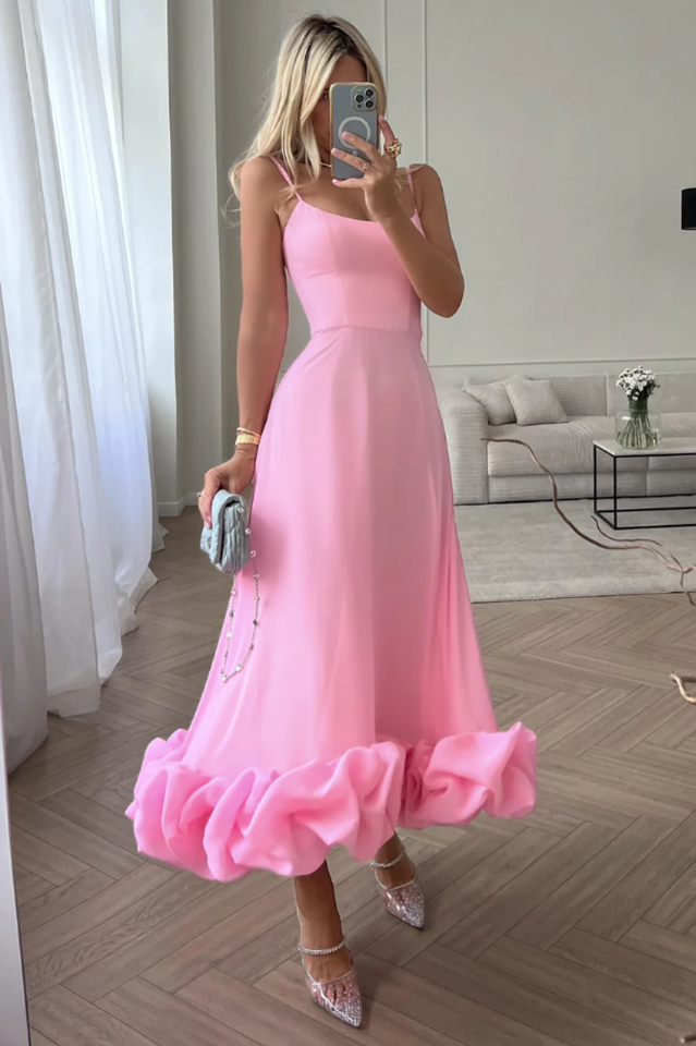 Hidden Zip Dreamy Midi