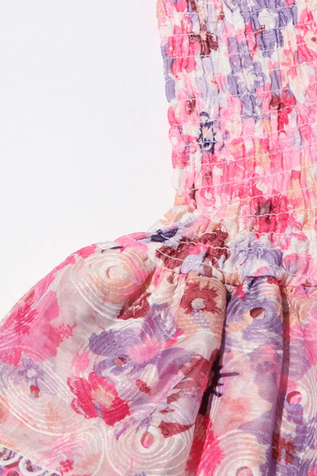 Layered Lined Polyester Dress
