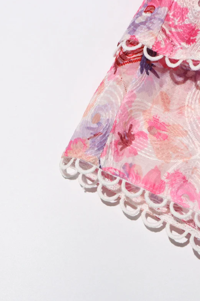 Layered Lined Polyester Dress