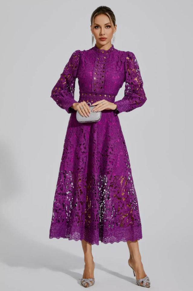 French Lace Sophisticated Dress