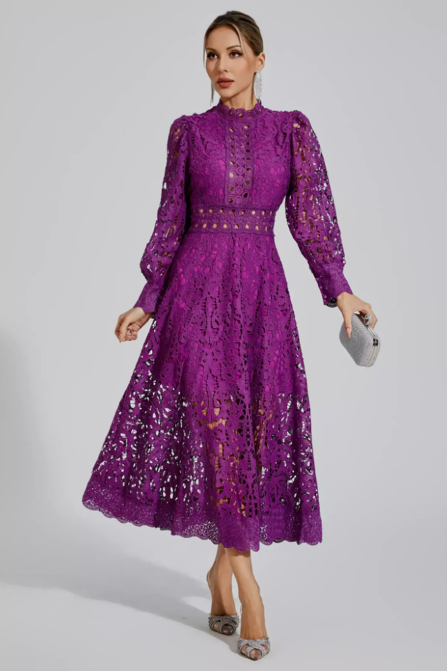 French Lace Sophisticated Dress