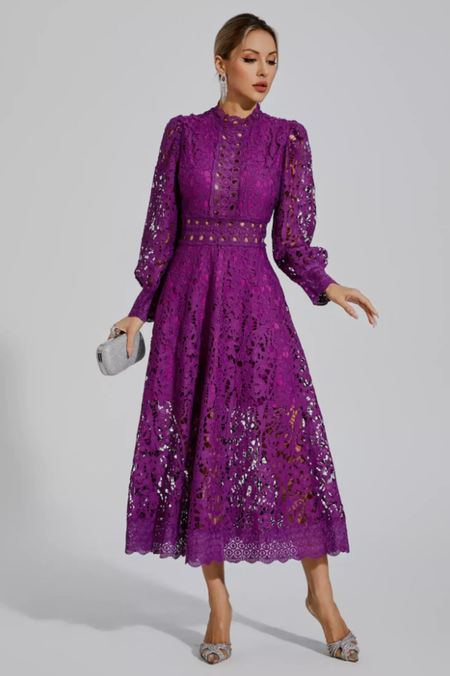 French Lace Sophisticated Dress