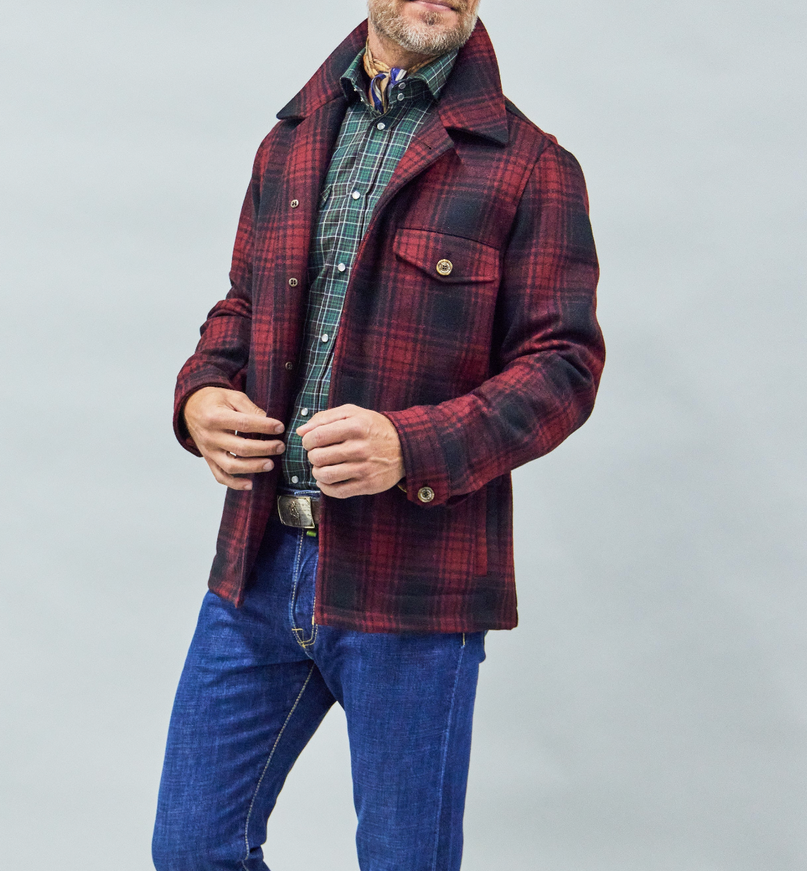 ‌Rustic Comfort Overshirt