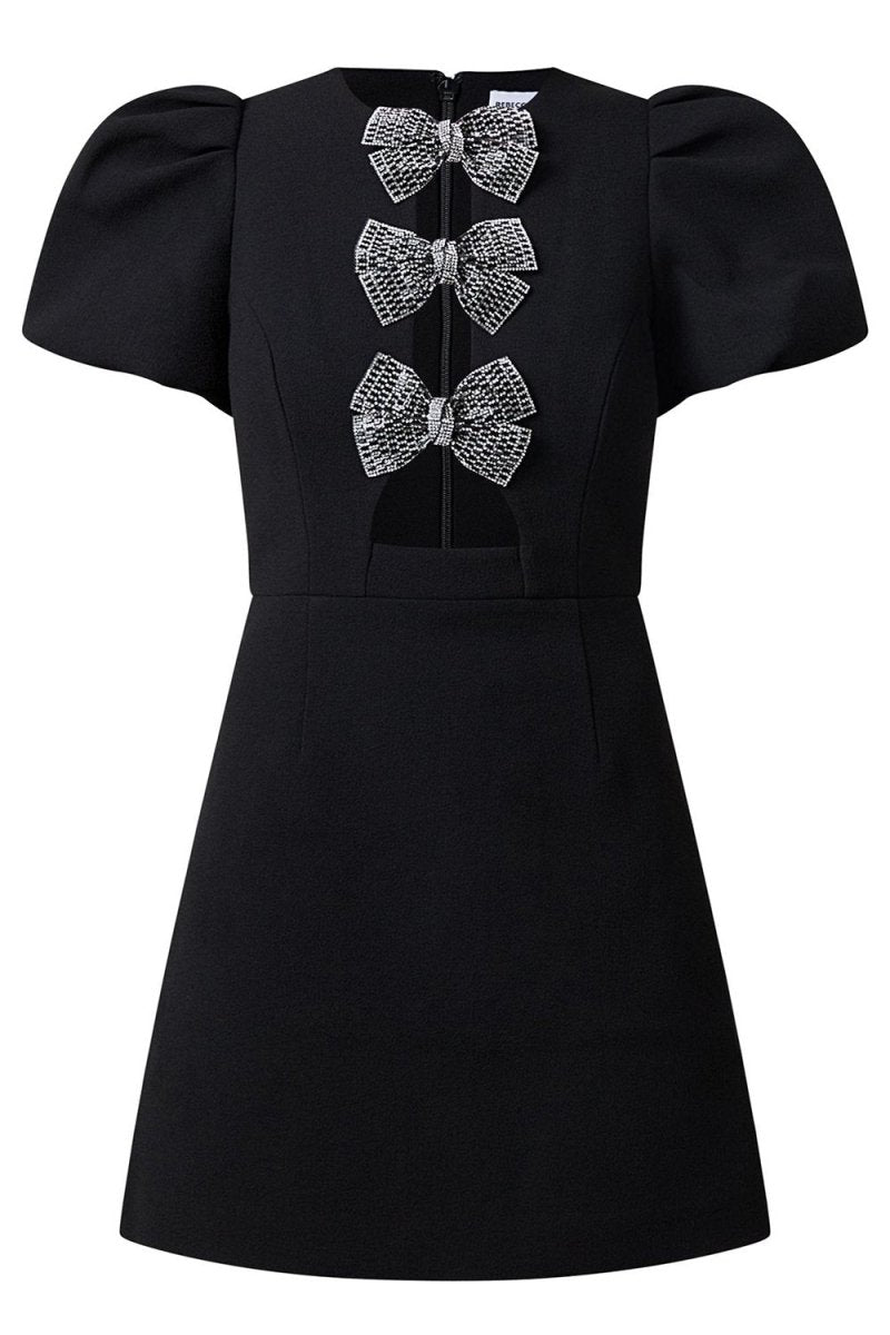 Flattering Straight Hem Puff Mini