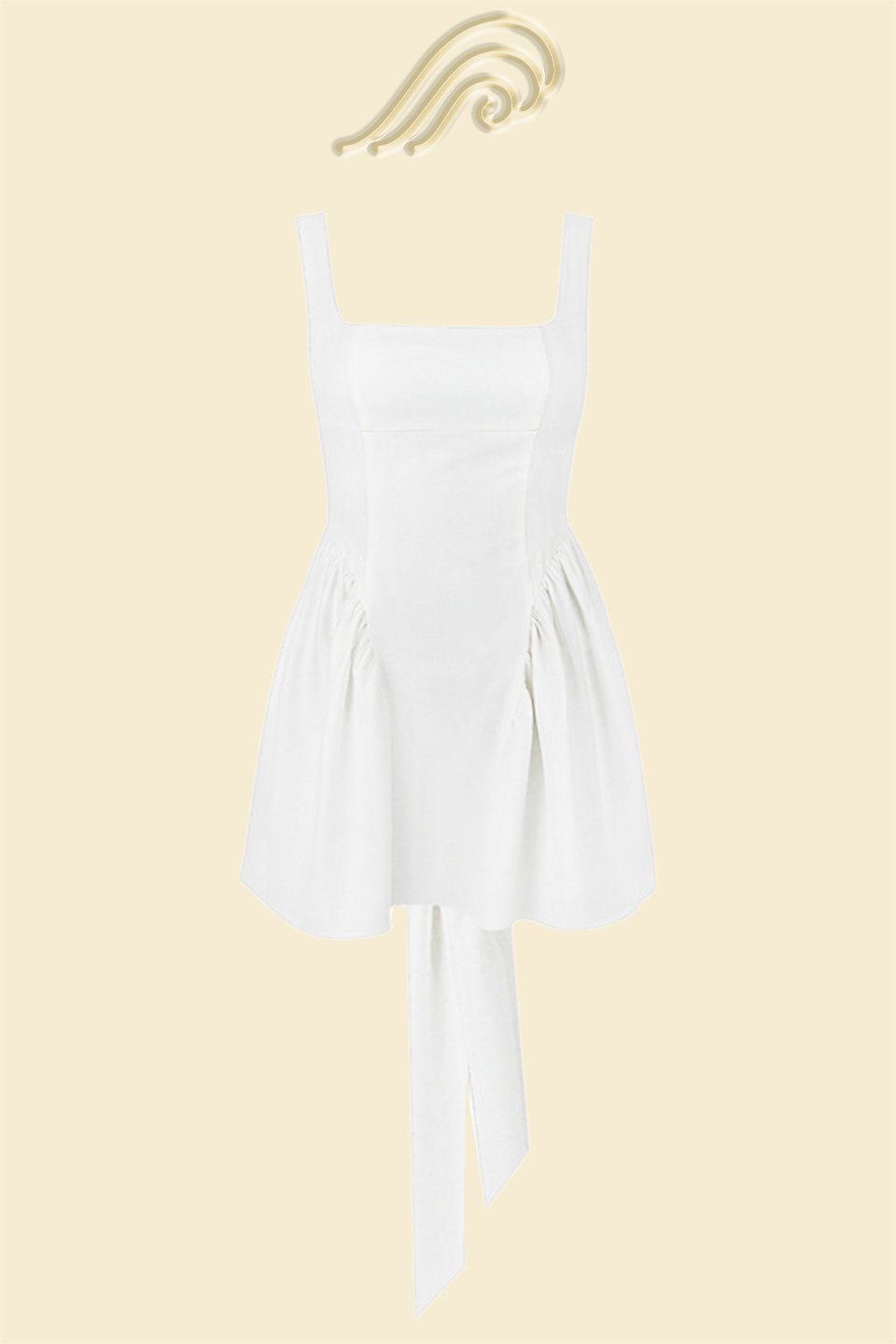Classic Cotton Silhouette Dress