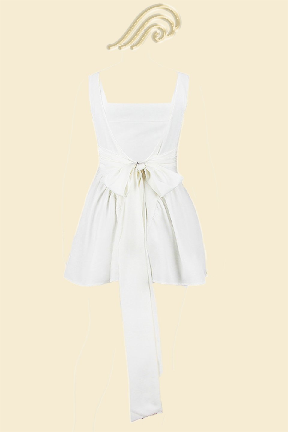 Classic Cotton Silhouette Dress