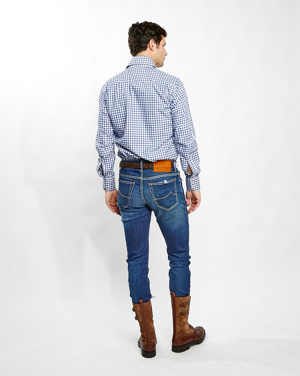 Shirt in Blue Buffalo Check