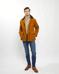 Field Coat in Tan Canvas