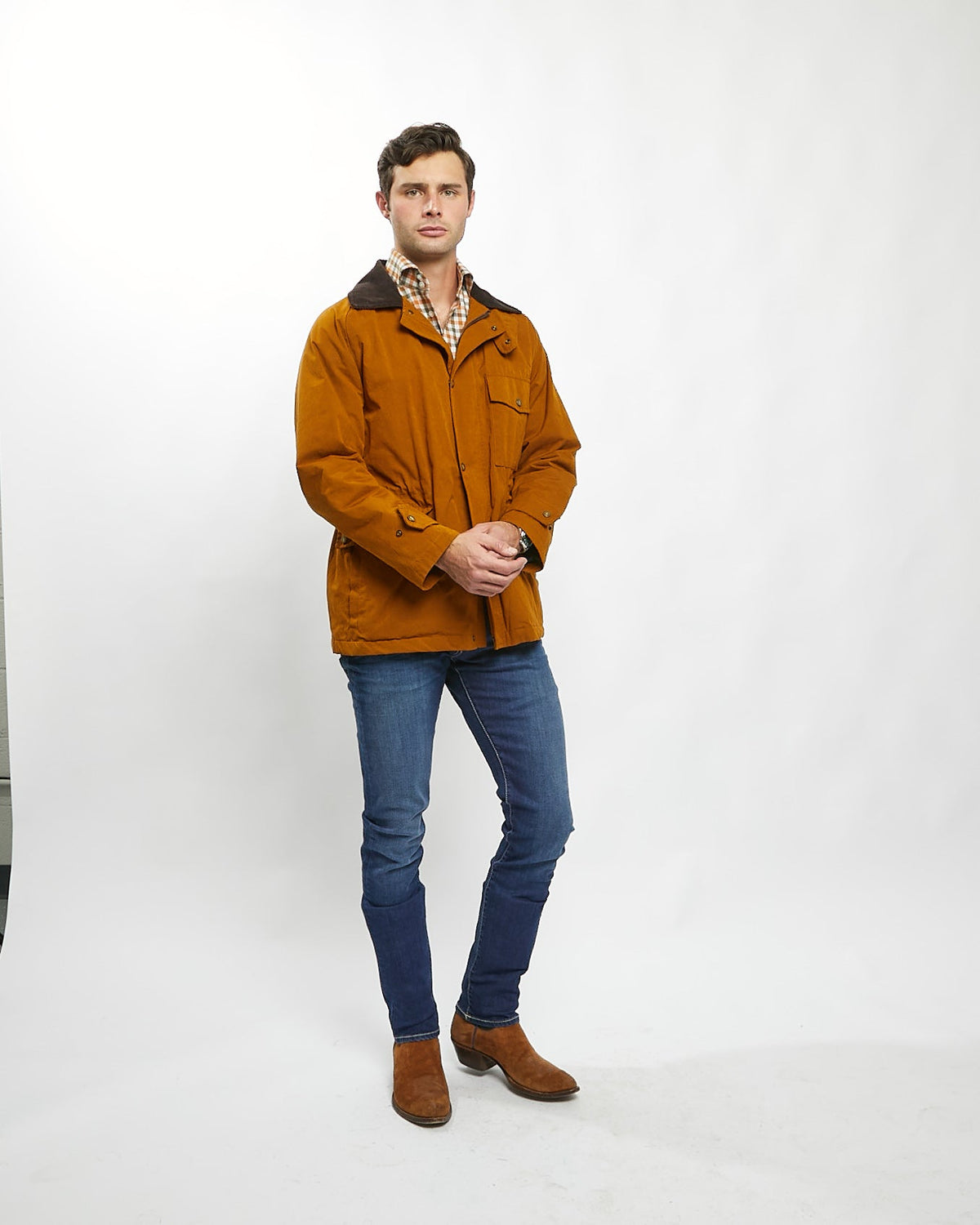 Field Coat in Tan Canvas
