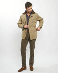 Field Coat in Taupe Canvas