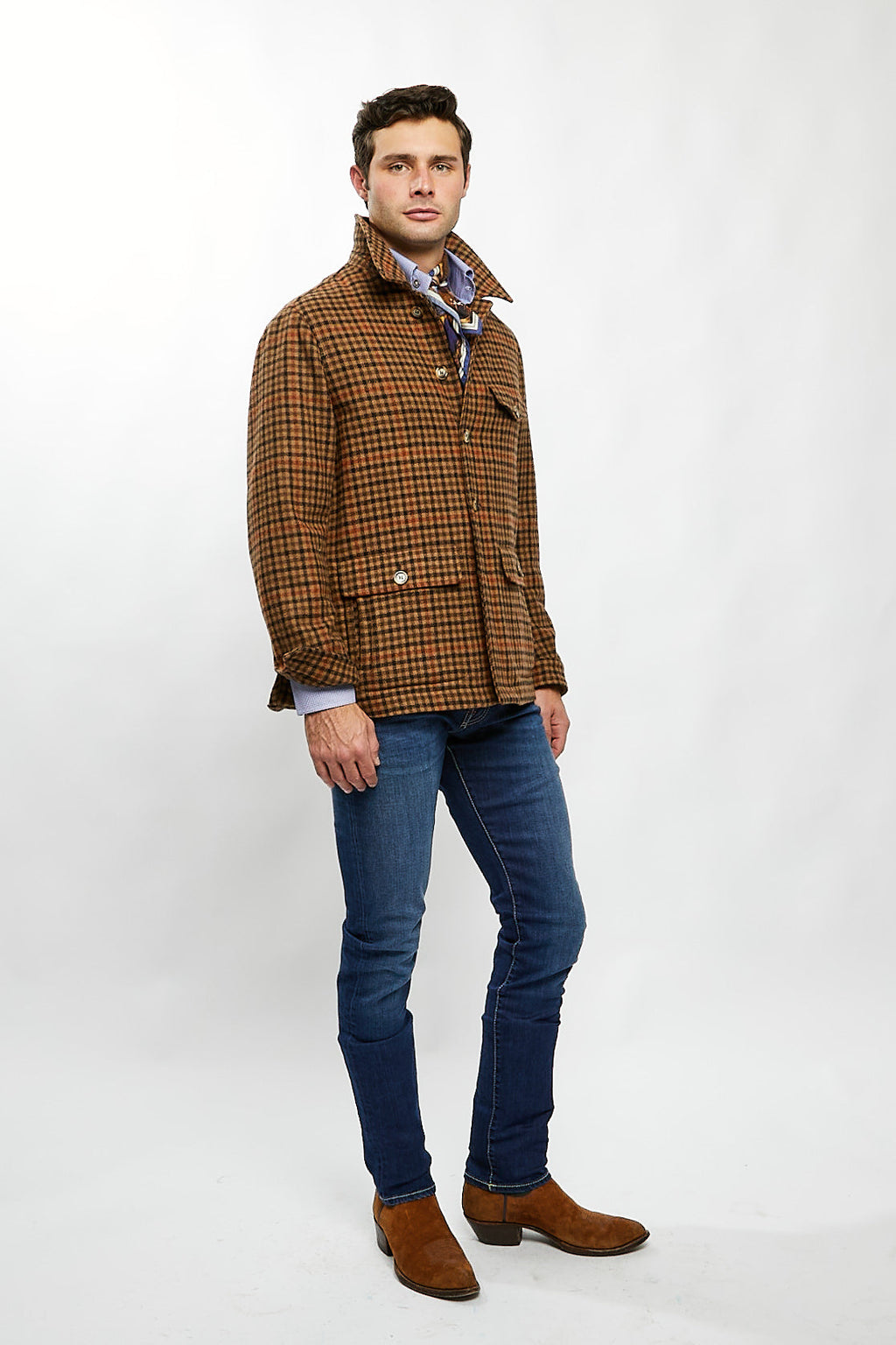 ‌Rustic Utility Overshirt