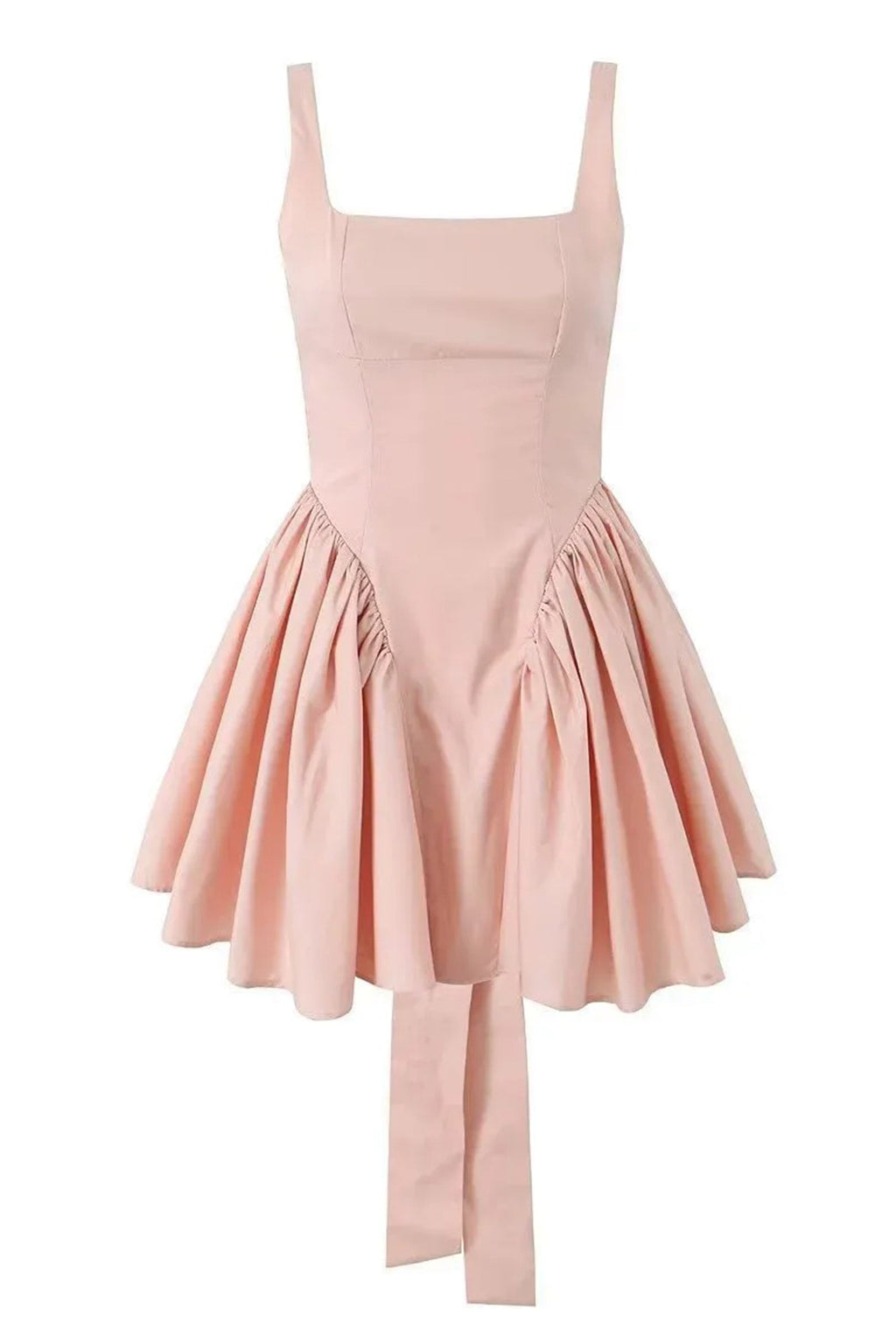 Classic Cotton Silhouette Dress