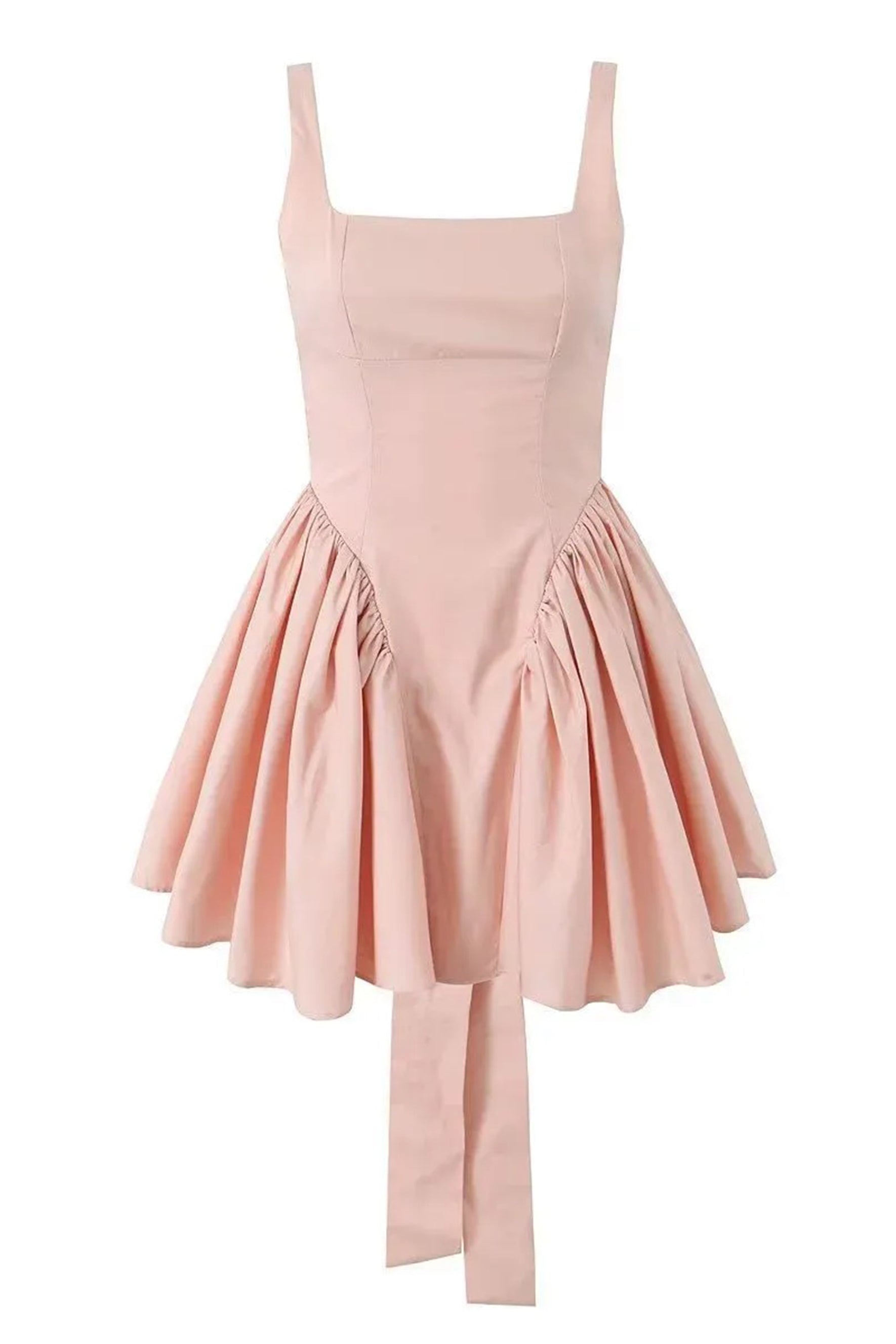 Classic Cotton Silhouette Dress