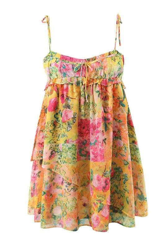 Tiered Flattering Mini