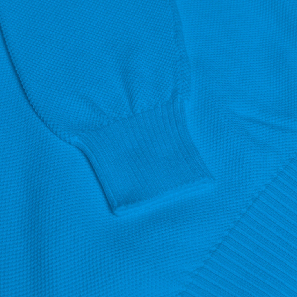 Crafted Honeycomb Cotton Crewneck‌