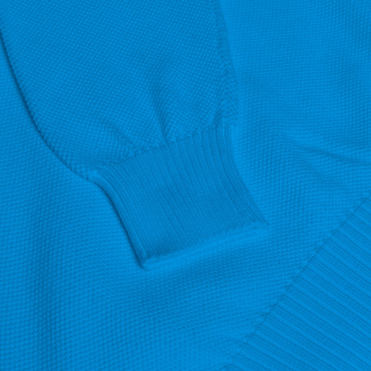 Crafted Honeycomb Cotton Crewneck‌